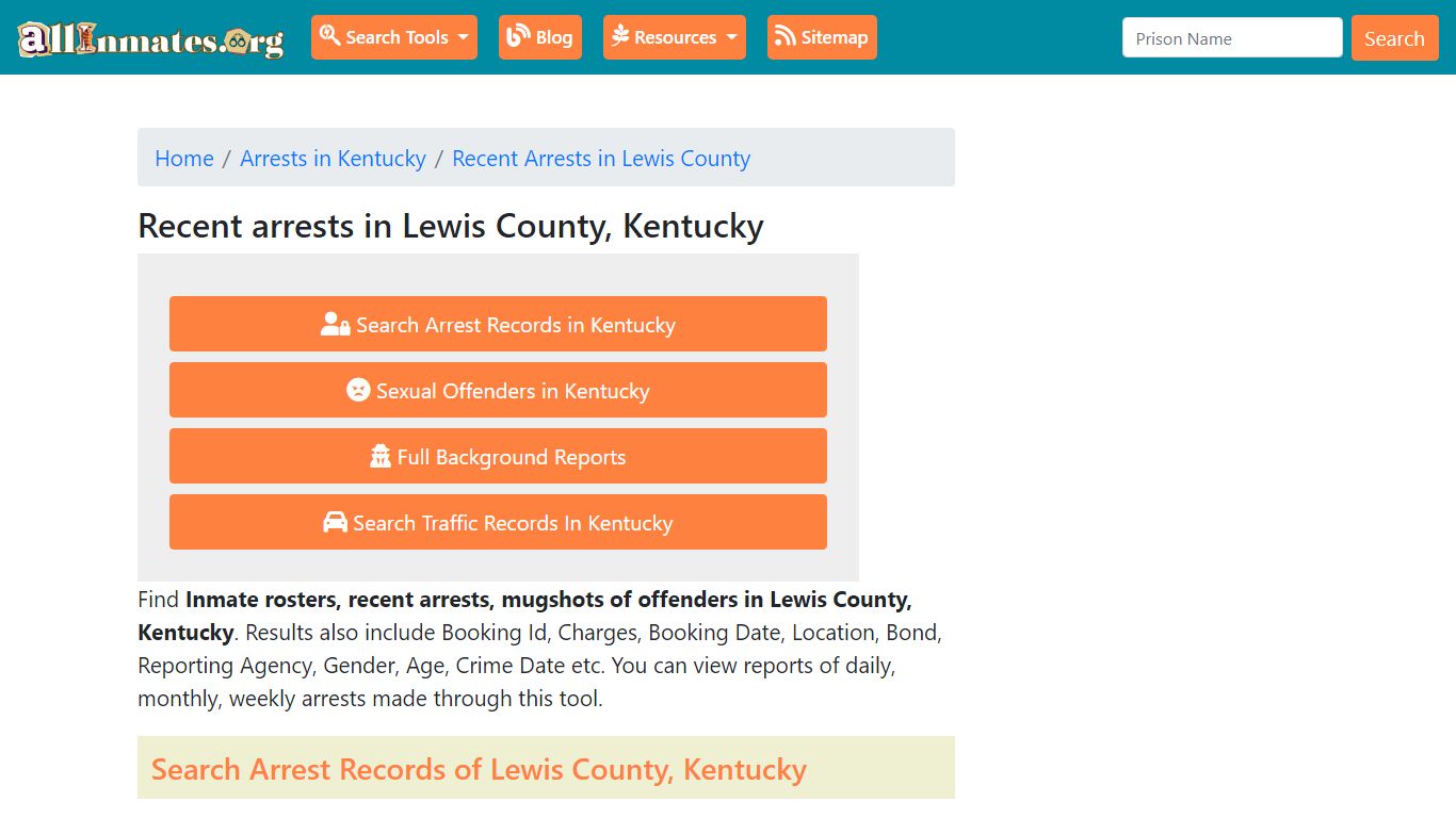 Recent arrests in Lewis County, Kentucky | Mugshots, Rosters, Inmates ...